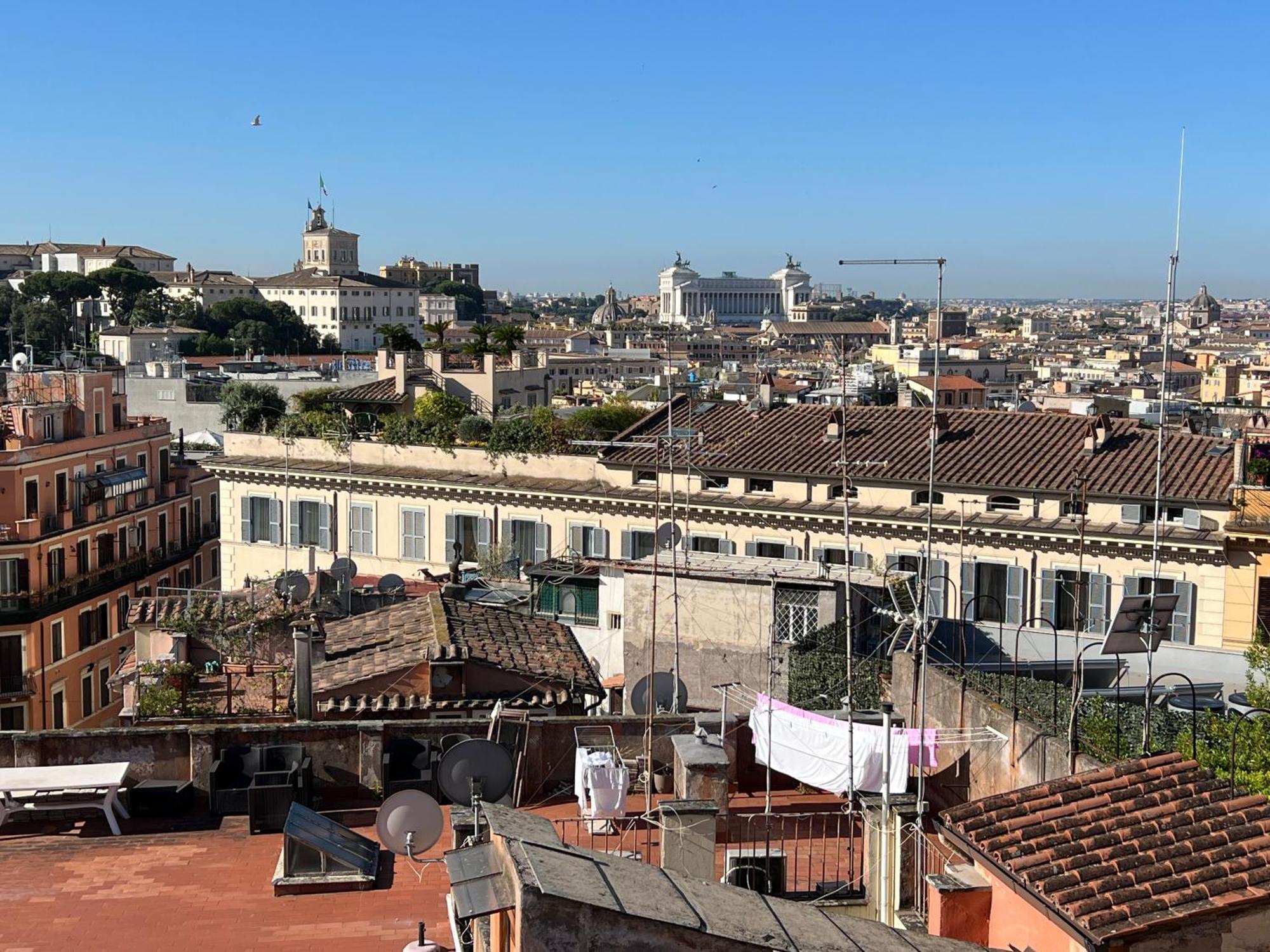 Spanish Steps Rome View Εξωτερικό φωτογραφία